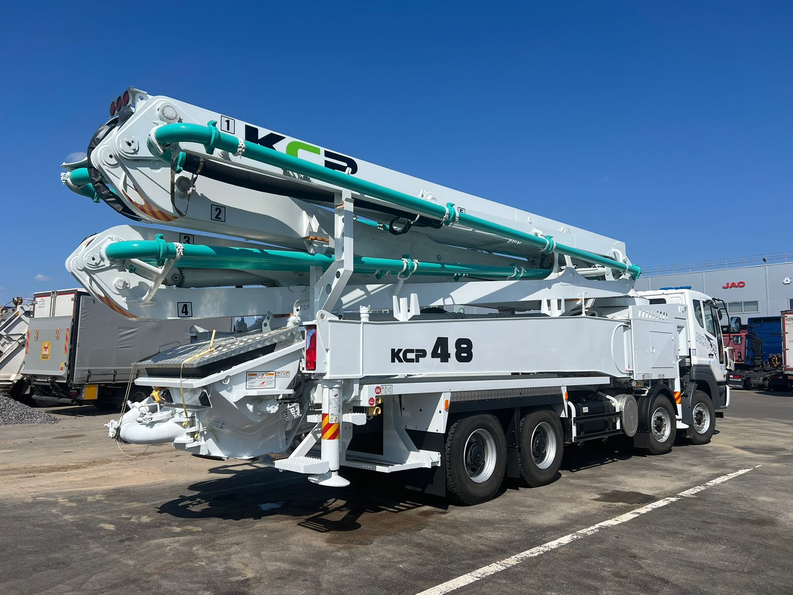 Daewoo Novus CR7D8 Автобетононасос, 2023